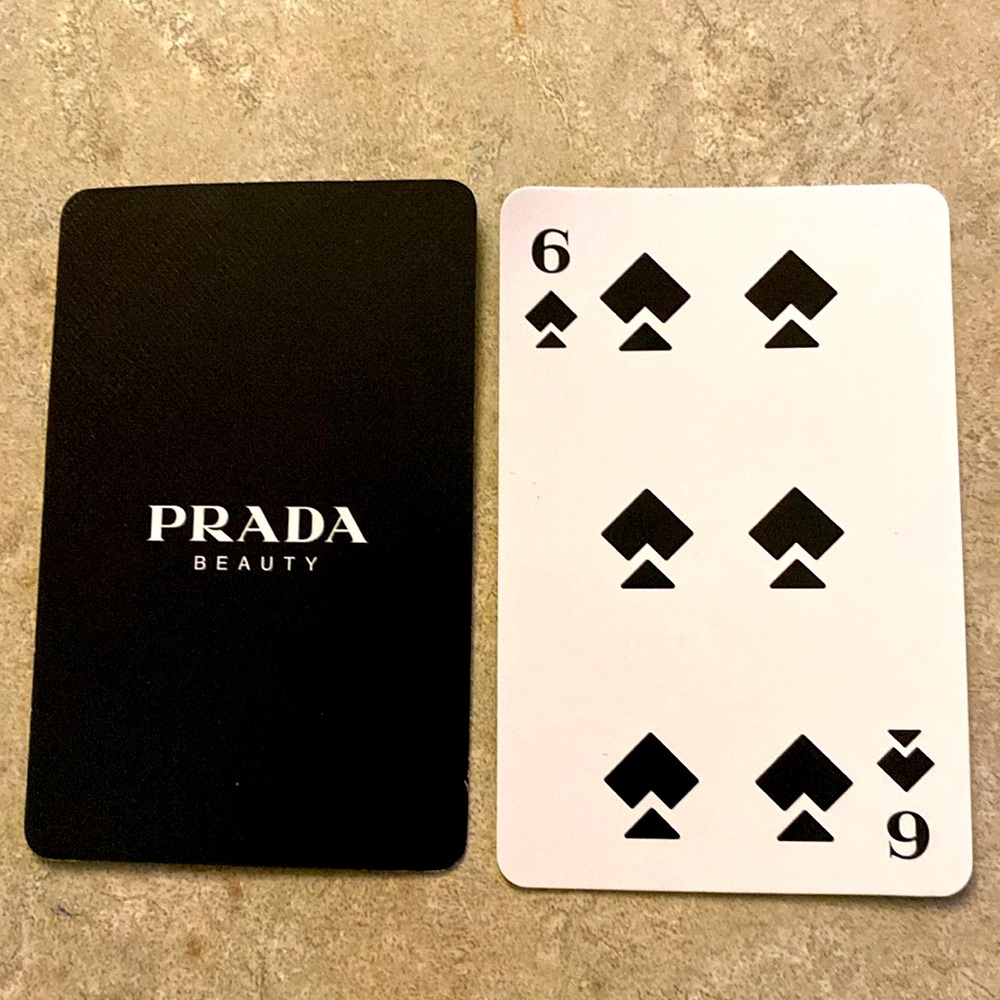 Prada “Random” Playing Card 1-10